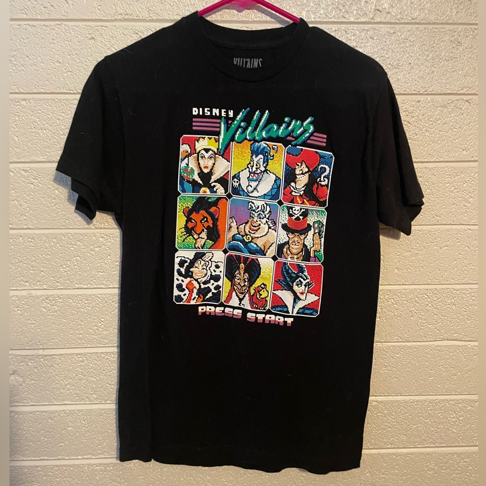 Disney Villians Pixel Shirt